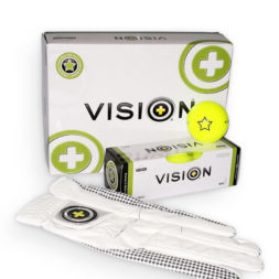 Vision_ProSoft_808_Super_Yellow_Golfhandschuh_XGRIP_weiss_Paket